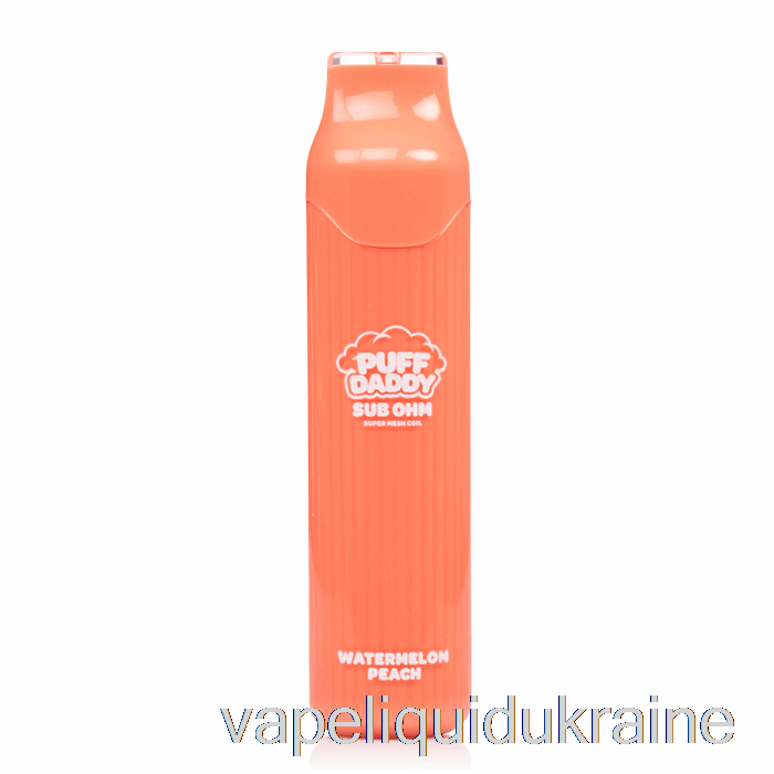 Vape Ukraine Puff Daddy 6000 Disposable Watermelon Peach
